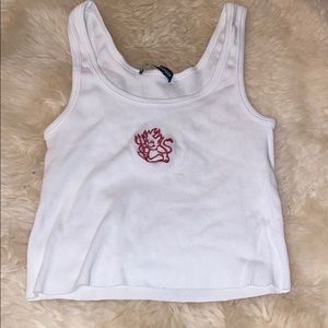 Brandy Melville baby devil crop